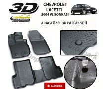 Chevrolet Lacetti 3D Paspas Seti Lacetti Havuzlu Bariyerli 3D Pas