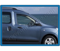 Dacia Dokker Cam Çıtası 2 Parça Paslanmaz Çelik
