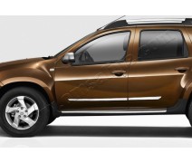 Dacia Duster Yan Kapı Çıtası 4 Parça Paslanmaz Çelik