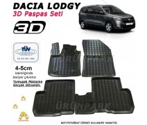 Dacia Lodgy 3D Paspas Seti Lodgy Paspas