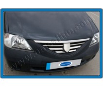 Dacia Logan Ön Panjur 6 Parça Paslanmaz çelik