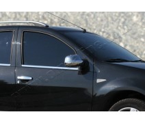 Dacia Sandero Cam Çıtası 4 Parça Paslanmaz Çelik