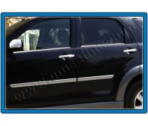 Daihatsu Terios Cam Çıtası 4 Parça Paslanmaz Çelik