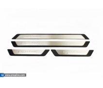 Fiat 500 Kapı Eşiği Exclusive 4 Parça Paslanmaz Çelik Flexill