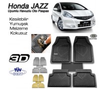 Honda Jazz Paspas Havuzlu Uyumlu Oto Paspas Seti