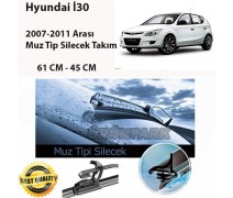 Hyundai İ30 Muz Tip Silecek Takım Rbw İ30 Silecek 2007-2011 Set