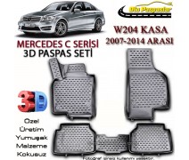 Mercedes C Serisi W204 Kasa 3D Paspas Seti W204 3D Paspas Seti