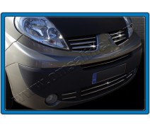 Nissan Primastar Ön Tampon Çıtası 6 Parça Paslanmaz Çelik