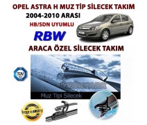 Opel Astra H Araca Özel Muz Tip Silecek Takım Astra H Silecek Set