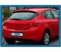 Opel Astra J Arka Tampon Eşiği Paslanmaz Çelik Taşlı 2010 Sonrası
