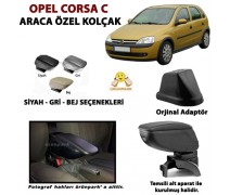 Opel Corsa C Kolçak Kol Dayama Opel Corsa C Araca Özel Kolçak Kol