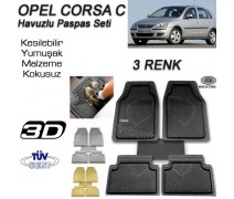 Opel Corsa C Paspas Corsa Havuzlu Oto Paspas Seti
