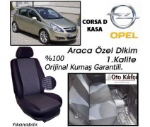 Opel Corsa Kılıf D-B-C Kasa Koltuk Kılıfı Seti Araca Özel Dikim