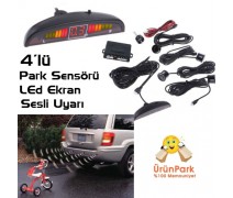 Park Sensörü Ekranlı ve Sesli Park Sensörü Seti