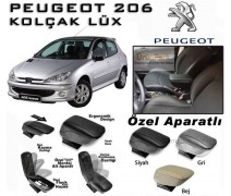 Peugeot 206 Kolçak Kol Dayama İleri Geri Ayarlı Uyumlu Deri Lüx