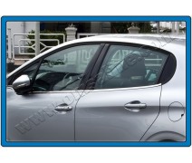 Peugeot 208 Cam Çıtası 4 Parça Paslanmaz Çelik 2012 Sonrası