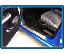 Peugeot 307 Kapı Eşiği 4 Parça Paslanmaz Çelik
