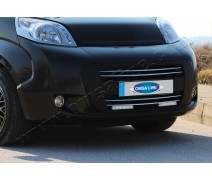 Peugeot Bipper Ön Tampon Çıtası 4 Parça Paslanmaz Çelik