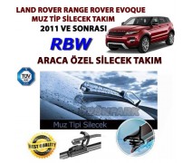 Range Rover Evoque Araca Özel Muz Tip Silecek Evoque Silecek Takı