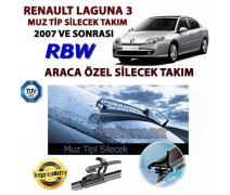 Renault Laguna 3 Araca Özel Muz Tip Silecek Laguna 3 Muz Silecek