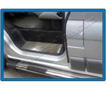 Renault Trafic Kapı Eşiği 4 Parça Paslanmaz Çelik