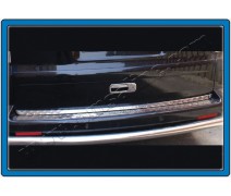 T5 Multivan Arka Tampon Eşiği Paslanmaz Çelik Yazılı 2010-2014