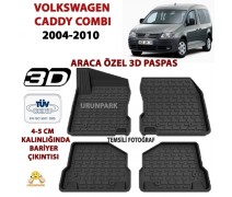 Volkswagen Caddy Combi 3D Paspas Seti Caddy Combi Bariyerli 3D