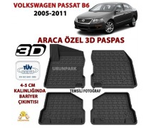 Volkswagen Passat 3D Paspas Seti Passat B6 Yüksek Bariyerli 3D