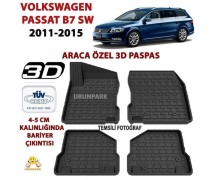 Volkswagen Passat B7 SW 3D Paspas Seti Passat B7 Bariyerli 3D