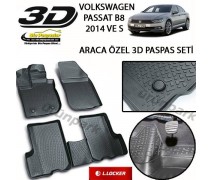 Volkswagen Passat B8 3D Paspas Seti Passat B8 3D Paspas Seti