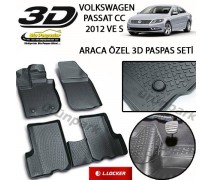 Volkswagen Passat CC 3D Paspas Passat CC Yeni Kasa 3D Paspas Seti