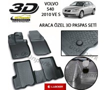 Volvo S40 3D Paspas Seti Volvo S40 Yüksek Bariyerli 3D Paspas Set