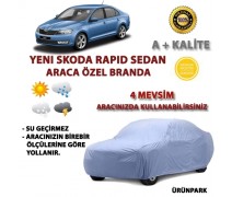 Yeni Skoda Rapid Sedan Araca Özel Branda Yeni Rapid Oto Branda
