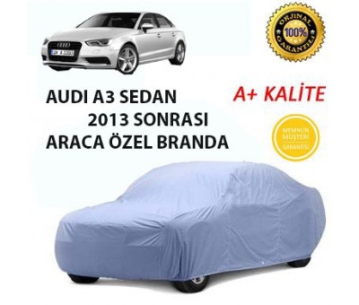 Audi A3 Sedan Araca Özel Branda Audi A3 Sedan Branda 2013 ve Sonr