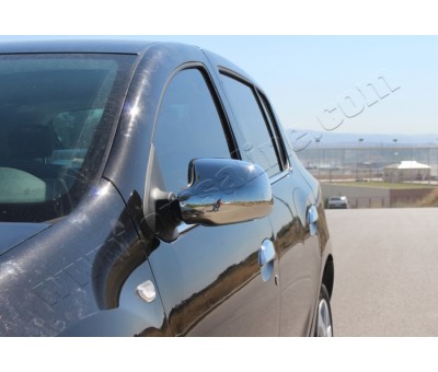 Dacia Sandero Ayna Kapağı 2 Parça Paslanmaz Çelik (2012)