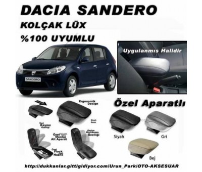 Dacia Sandero Kolçak Kol Dayama %100 Uyumlu
