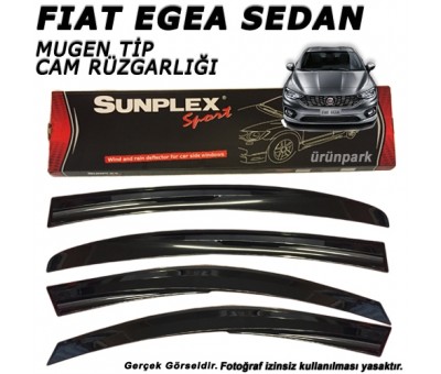 Fiat Egea Sedan Cam Rüzgarlığı Mugen Tip 4'lü