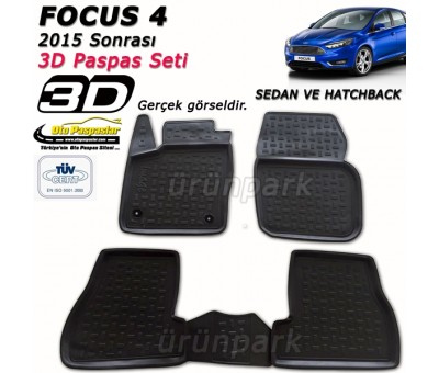 Ford Focus 4 3D Paspas Seti Focus 4 Yüksek Bariyerli A+Kalite