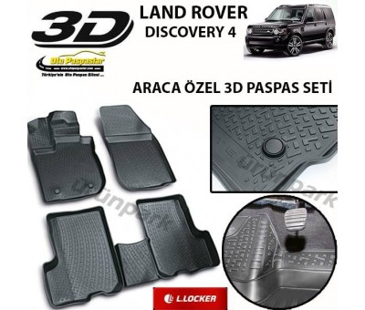 Land Rover Discovery 4 3D Paspas Seti Discovery 4 Havuzlu 3D Pasp