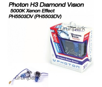 Photon Xenon Ampul 12v H3 55w 5000K PH5503 Beyaz Işık