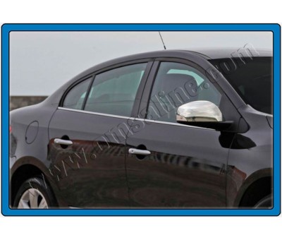 Renault Fluence Ayna Kapağı 2 Parça Paslanmaz Çelik 2010 Sonrası