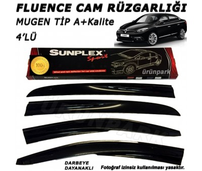 Renault Fluence Cam Rüzgarlığı Mugen Tİp